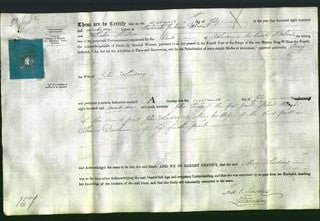 Deed by Married Women - Mary Lindsey-Original Ancestry