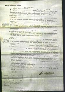 Court of Common Pleas - Elizabeth Rowley Christie-Original Ancestry