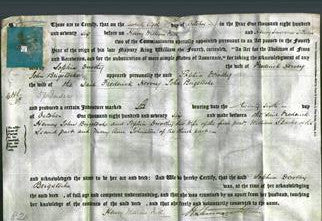 Deed by Married Women - Sophia Dorothy Brigstocke-Original Ancestry