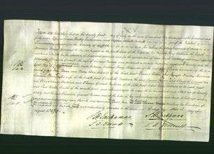 Deed by Married Women - Elizabeth Gosnall Newson-Original Ancestry