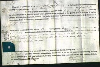 Deed by Married Women - Sarah Gardner-Original Ancestry