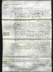 Court of Common Pleas - Elizabeth Charlotte Ann Ravenscroft Peake-Original Ancestry