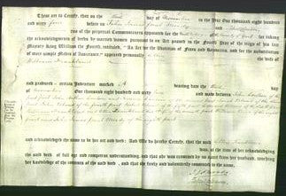 Deed by Married Women - Ellen Frankland-Original Ancestry