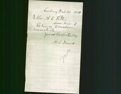 Business Letterhead - A. L. Hurd