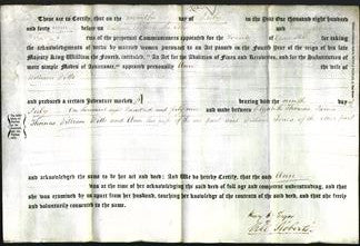 Deed by Married Women - Ann Witts-Original Ancestry