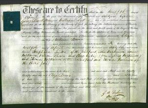 Deed by Married Women - Eliza Hopkinson Brown-Original Ancestry
