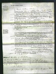 Court of Common Pleas - Harriett Henley Humphry-Original Ancestry