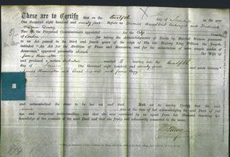 Deed by Married Women - Sarah Humerston-Original Ancestry
