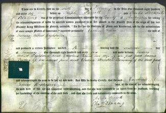 Deed by Married Women - Caroline Selina Dightam-Original Ancestry