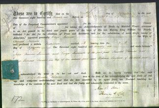 Deed by Married Women - Eliza Lavinia Thomas-Original Ancestry