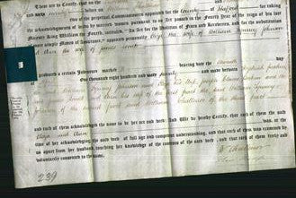 Deed by Married Women - Eliza Johnson and Ann Lovatt-Original Ancestry