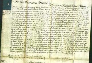 Court of Common Pleas - Ann Cowley-Original Ancestry