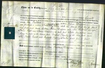 Deed by Married Women - Ann Faulkner Dodgson-Original Ancestry