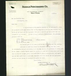 Letterhead - Biddle Purchasing Co.