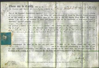 Deed by Married Women - Sarah Smith-Original Ancestry