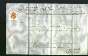 Deed by Married Women - Barbara Dyne-Original Ancestry