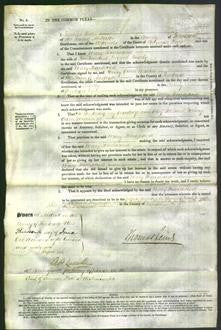 Court of Common Pleas - Mary Thomasina Buckby-Original Ancestry