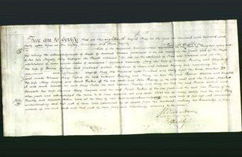 Deed by Married Women - Mary Priestley and Elizabeth Chilton-Original Ancestry
