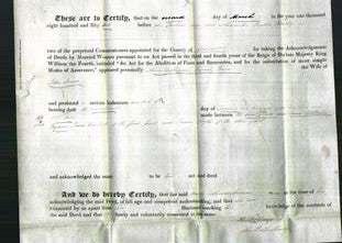 Deed by Married Women - Ann Catherine Wynne Jones-Original Ancestry