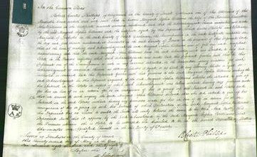 Court of Common Pleas - Margaret Sophia Williams-Original Ancestry