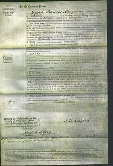 Court of Common Pleas - Ann Kinder-Original Ancestry