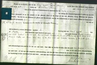 Deed by Married Women - Ann Hampson-Original Ancestry