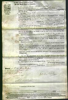 Court of Common Pleas - Mary Poole Foster-Original Ancestry