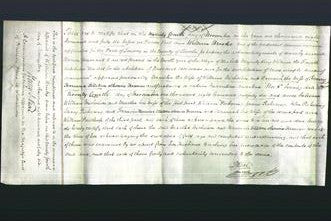 Deed by Married Women - Martha Nicholson and Hannah Elleston-Original Ancestry