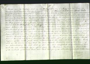 Deed by Married Women - Sophia Matilda Wright-Original Ancestry