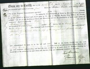 Deed by Married Women - Eliza Yards-Original Ancestry