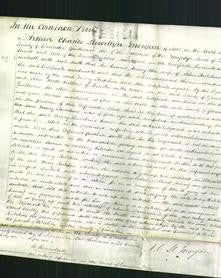 Court of Common Pleas - Mary Hutchins-Original Ancestry