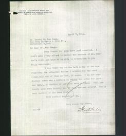 Letterhead - French Lick Springs Hotel Co., George D. Kahlo, M.D., Medical Director