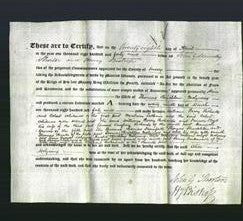 Deed by Married Women - Alice Molyneux-Original Ancestry