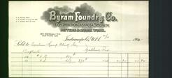 Letterhead - Byram Foundry Co.