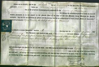 Deed by Married Women - Agnes Marion Hardwick-Original Ancestry