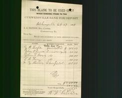 Bank Letterhead - Curwensville Bank