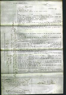 Court of Common Pleas - Mary Ann Blood-Original Ancestry