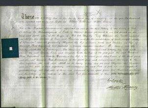 Deed by Married Women - Elizabeth Booth and Matilda Broomhead-Original Ancestry