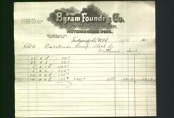 Letterhead - Byram Foundry Co.