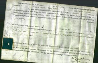 Deed by Married Women - Sarah Faircliff-Original Ancestry