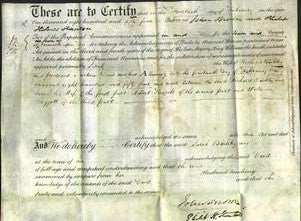 Deed by Married Women - Sarah Birkley-Original Ancestry