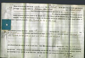 Deed by Married Women - Ann Elizabeth Coupe-Original Ancestry