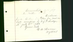 Business Letterhead - E. A. Hoover