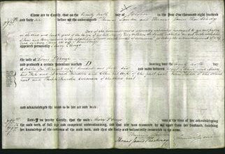 Deed by Married Women - Mary L'Ange-Original Ancestry