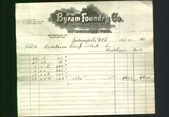 Letterhead - Byram Foundry Co.