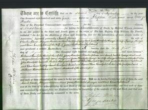 Deed by Married Women - Sarah Palmer, Margaret Addams Wood, Jessey Randfield Monger and Ann Cass Gilchrist-Original Ancestry