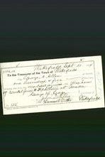 Wakefield, Massachusetts Payment Voucher - George A Allen