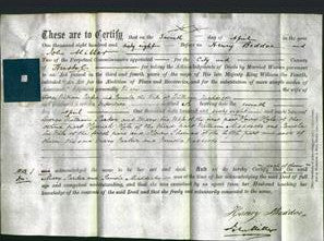 Deed by Married Women - Mary Parker and Pamela Maddocks-Original Ancestry