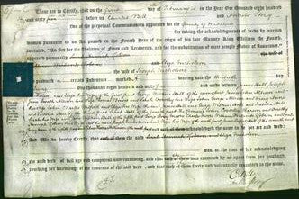 Deed by Married Women - Eliza Nicholson-Original Ancestry
