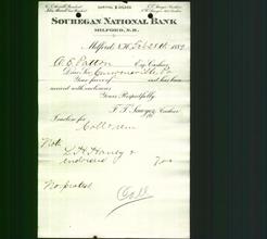 Bank Letterhead - Southegan National Bank